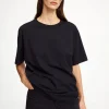 By Malene Birger Fayeh T-Shirt Black Best