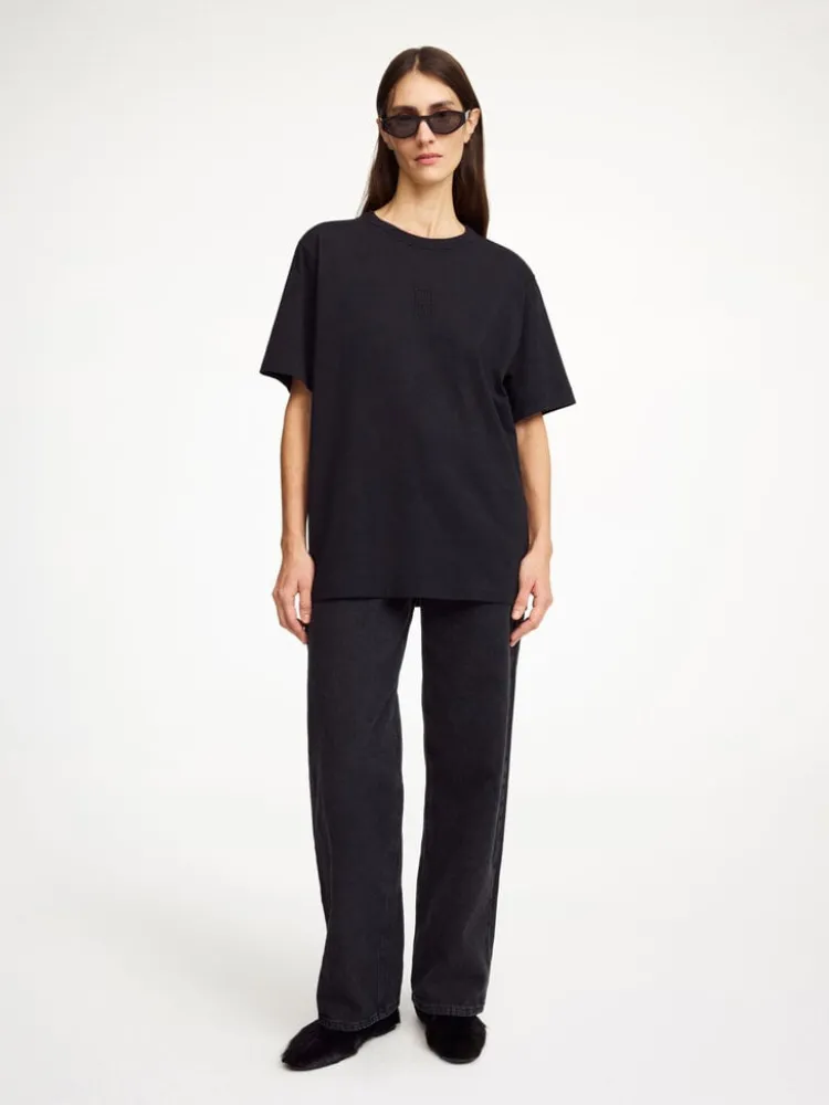 fayeh_tshirt_2.webp By Malene Birger Fayeh T-Shirt Black Best