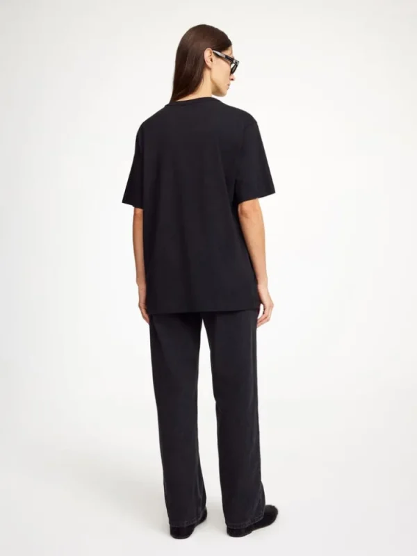 By Malene Birger Fayeh T-Shirt Black Best