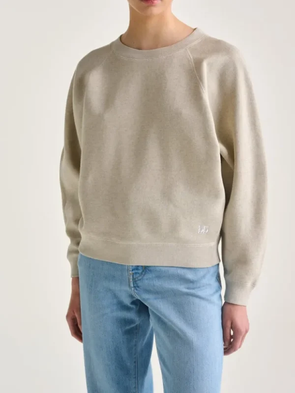 Bellerose Fella Sweater Chalk Discount