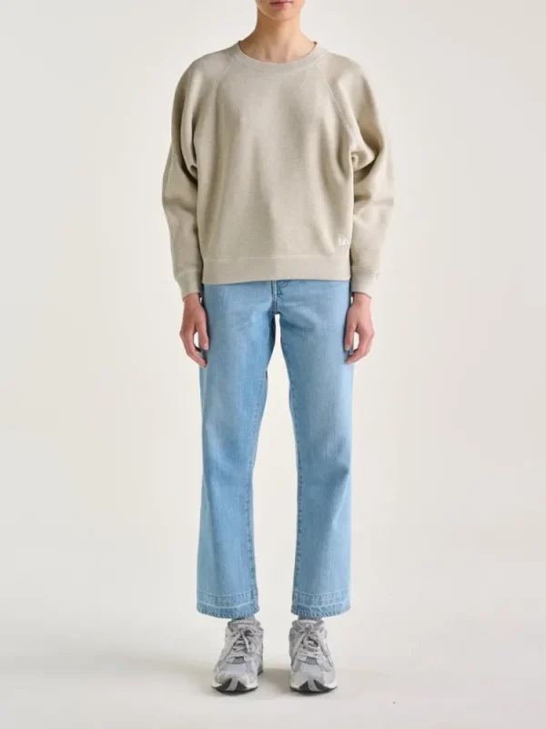 Bellerose Fella Sweater Chalk Discount