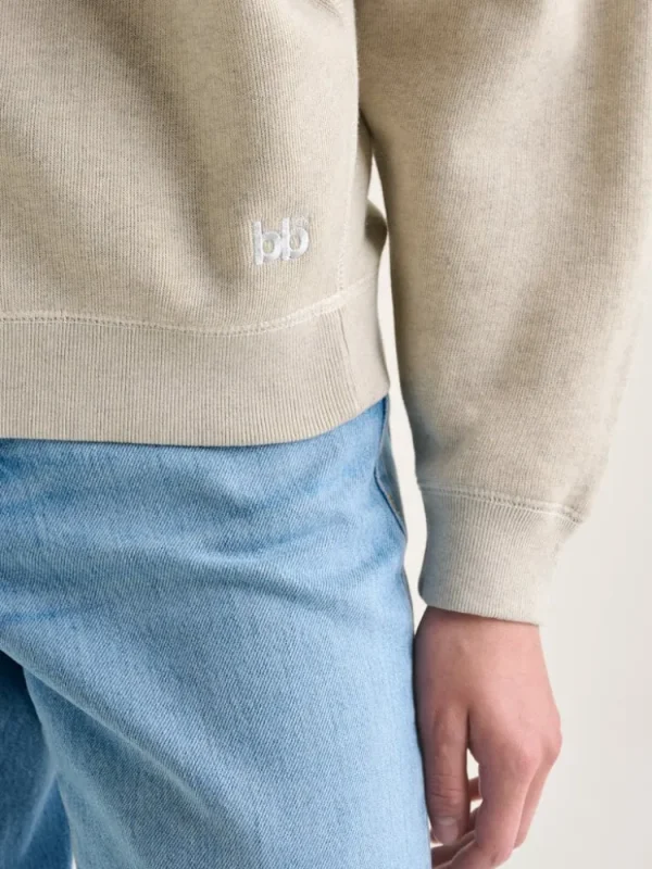 Bellerose Fella Sweater Chalk Discount