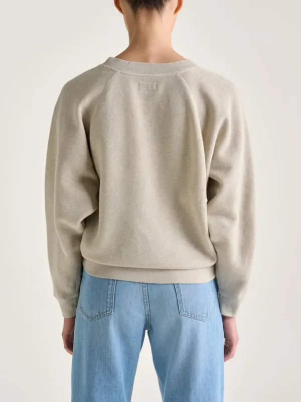 Bellerose Fella Sweater Chalk Discount