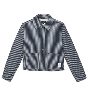 A.P.C. Frida Jacket Bleu+Blanc Fashion