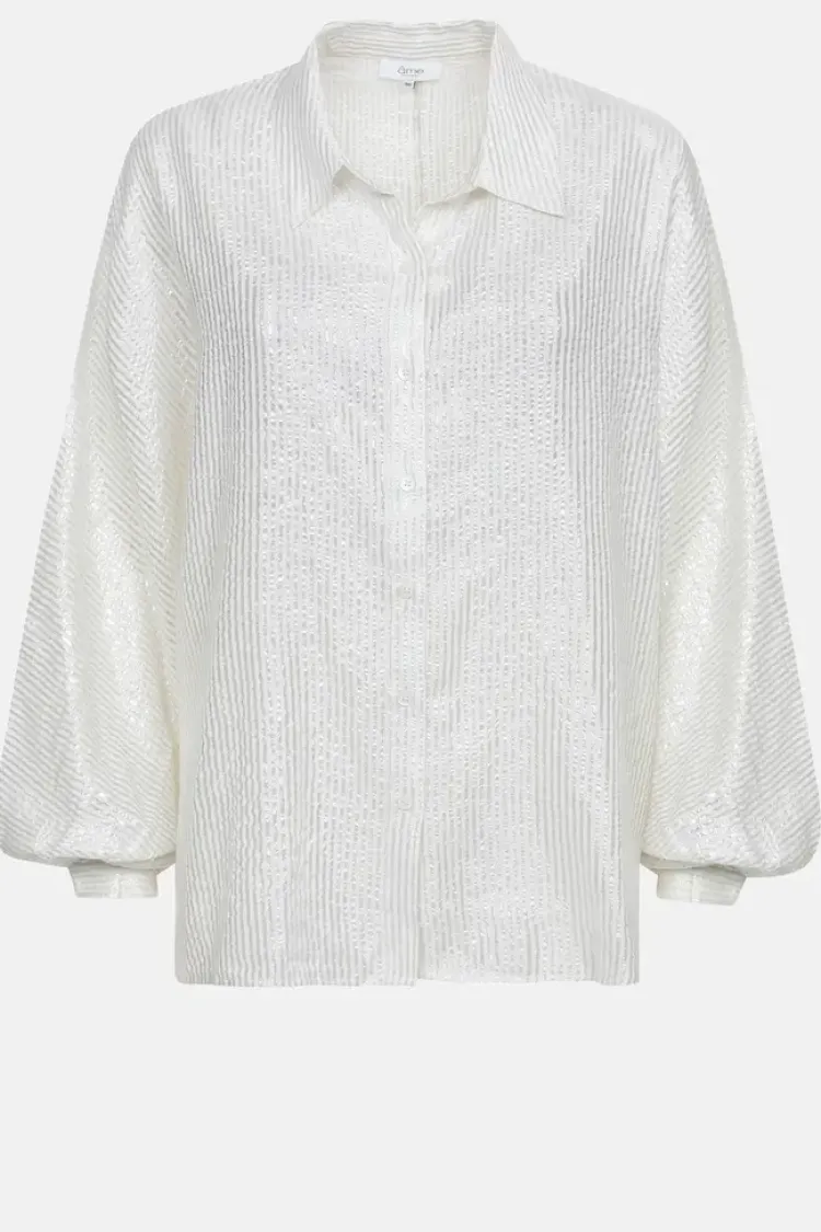 gala_blouse_3.webp Ame Antwerp Gala Blouse White+Shiny Hot