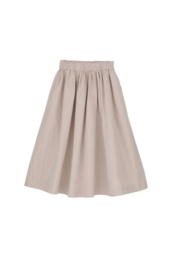 Skall Studio Ginny Skirt Warm+beige+White+stripe Sale