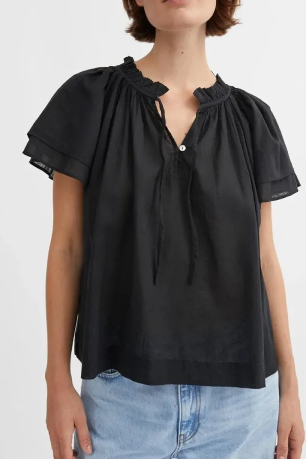 Skall Studio Grace Blouse Black Clearance