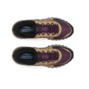 Saucony Grid Peak Sneakers Purple+Orange Sale