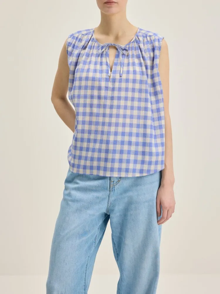 halison_blouse_0-1.webp Bellerose Halison Blouse Check+B Outlet