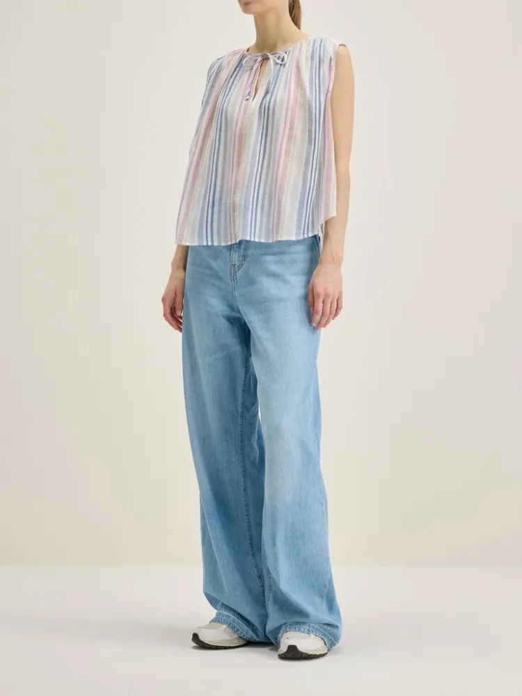 halison_blouse_4.webp Bellerose Halison Blouse Stripe+B Clearance