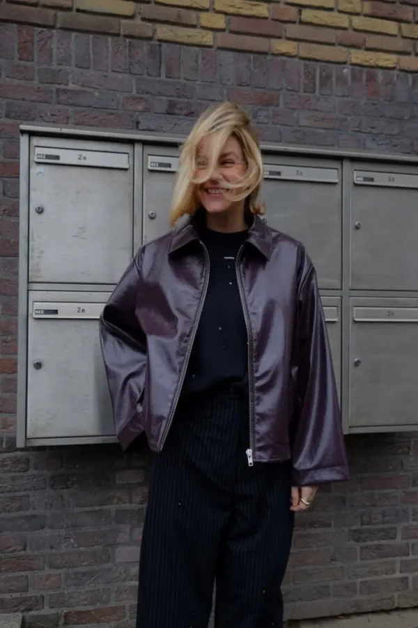 Bellerose Helsa Jacket Wine Fashion