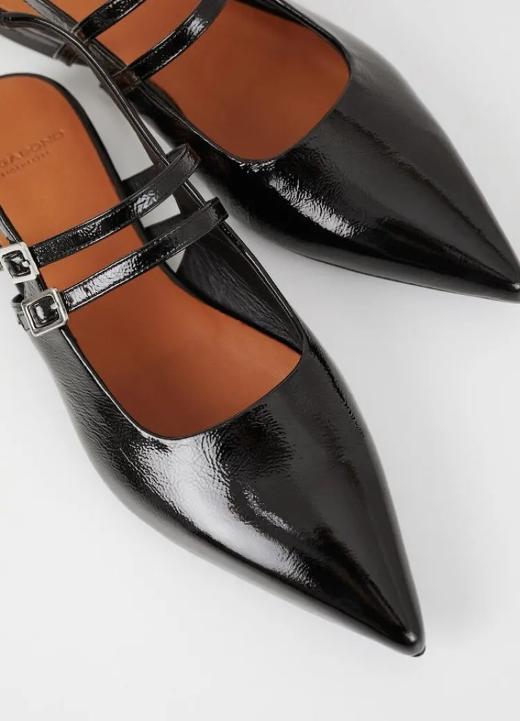 hermine_patent_flats_1.webp Vagabond Shoemakers Hermine Patent Flats Black Clearance