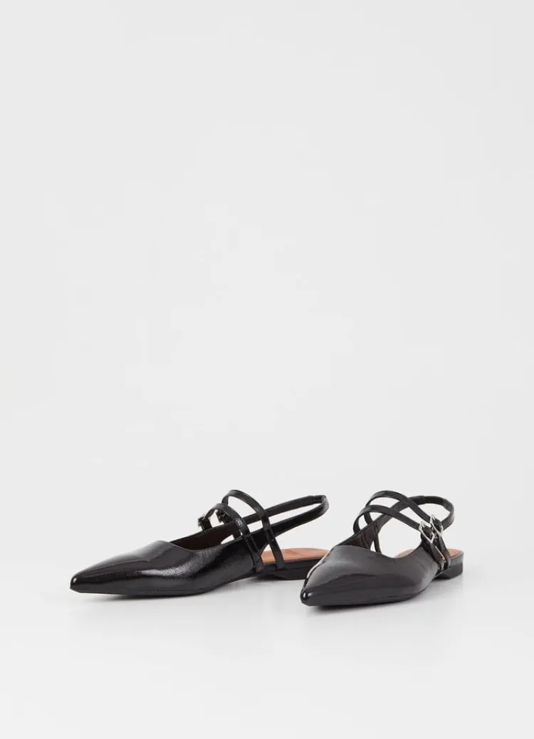 hermine_patent_flats_2.webp Vagabond Shoemakers Hermine Patent Flats Black Clearance