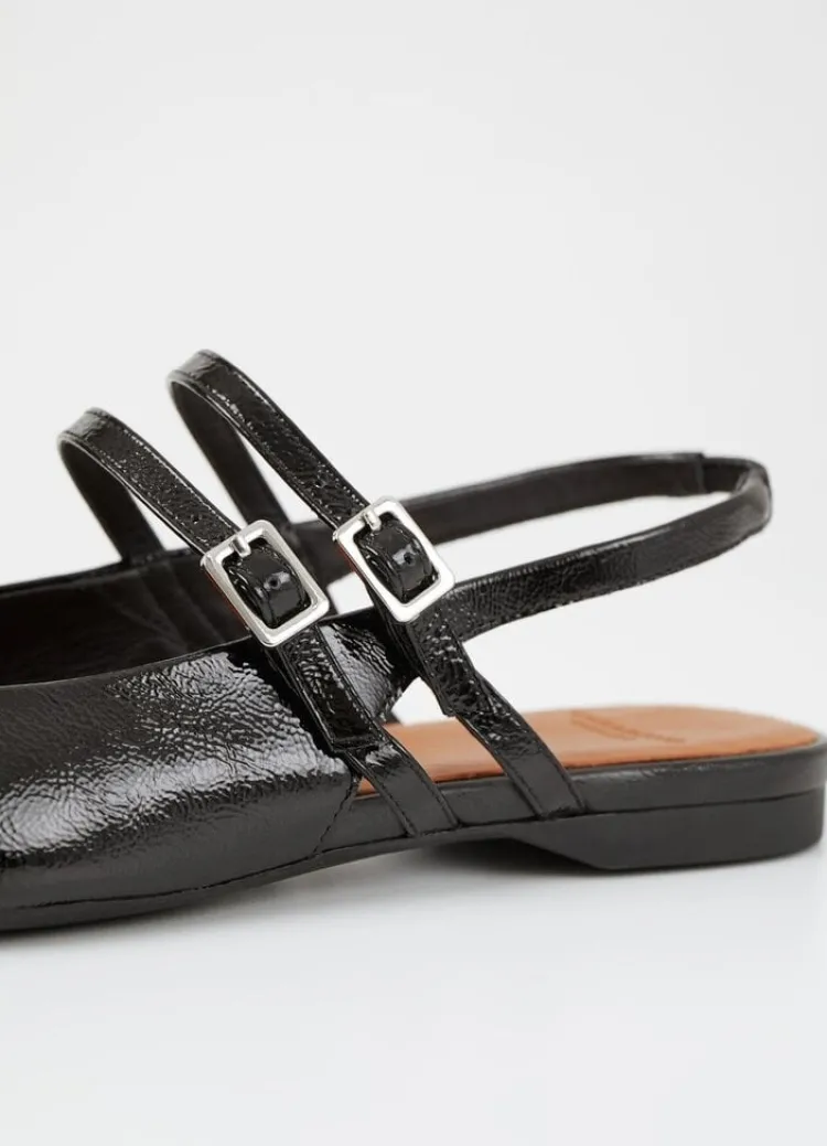 hermine_patent_flats_3.webp Vagabond Shoemakers Hermine Patent Flats Black Clearance