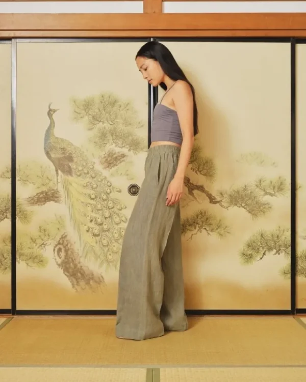 Sea Me Happy Honey Pants Khaki+Green Clearance