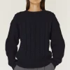 Gris Isabelle Sweater Navy Fashion