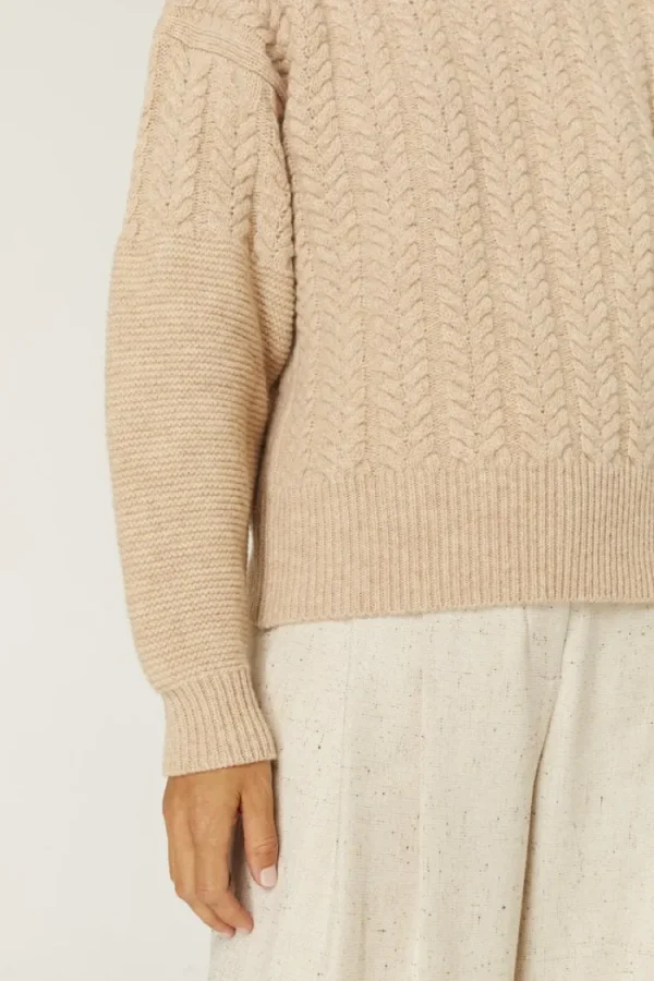 Gris Isabelle Sweater Beige Fashion