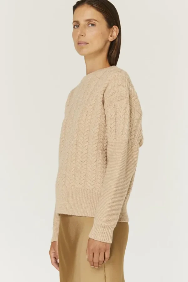 Gris Isabelle Sweater Beige Fashion