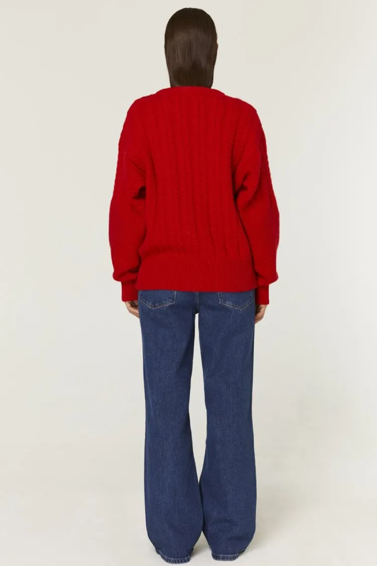 isabelle_sweater_4-1.webp Gris Isabelle Sweater Red Discount