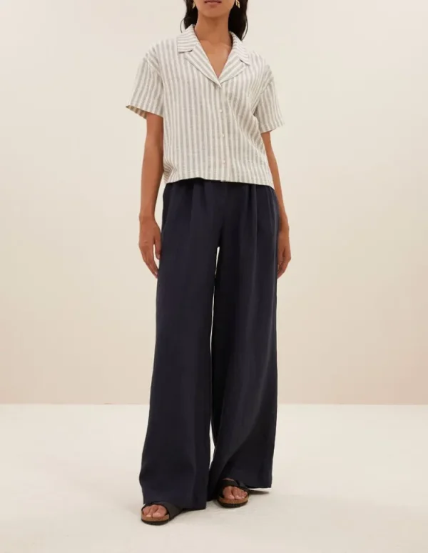 By Bar Jake Marine Blouse Marine+Stripe Outlet