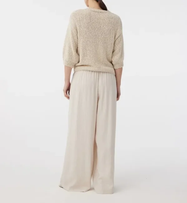 Knit-ted Jalou Pants Creme Sale