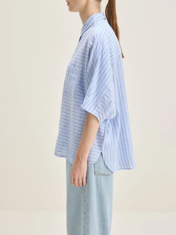 jessie_blouse_3.webp Bellerose Jessie Blouse Stripe+A Sale
