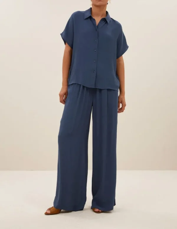 By Bar Karly Blouse Opal+Blouse Clearance