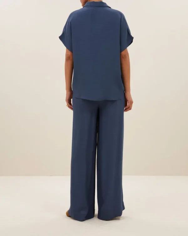 By Bar Karly Blouse Opal+Blouse Clearance