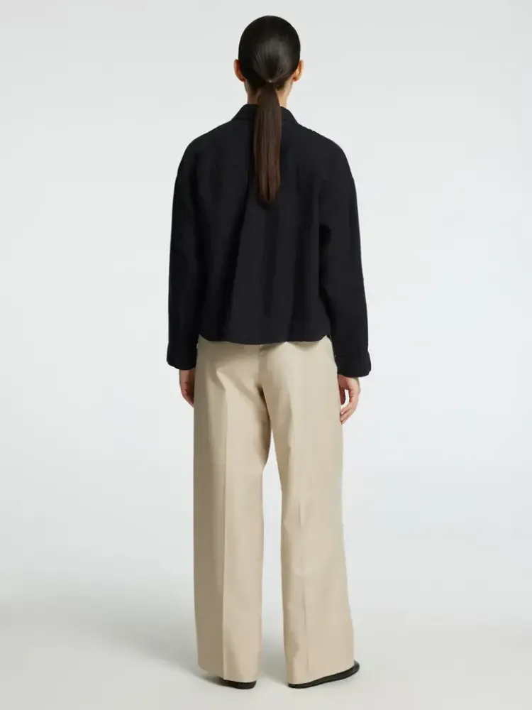 linnie_shirt_2.webp Selected Femme Linnie Shirt Black Hot