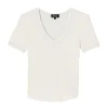A.P.C. Livia T-Shirt Ecru Fashion