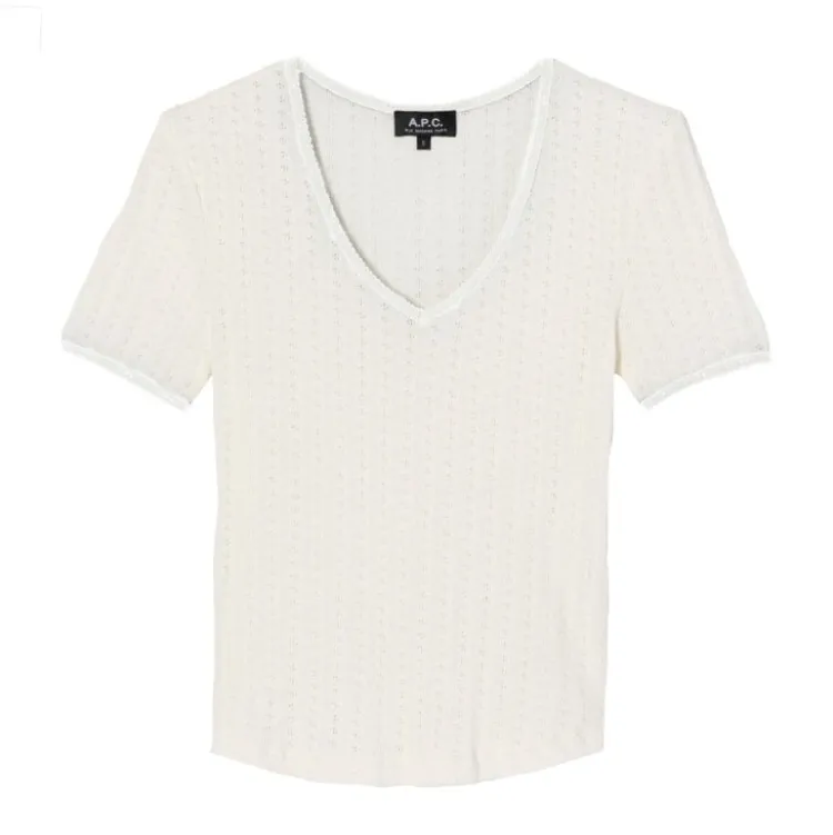 livia_tshirt_0-1.webp A.P.C. Livia T-Shirt Ecru Fashion
