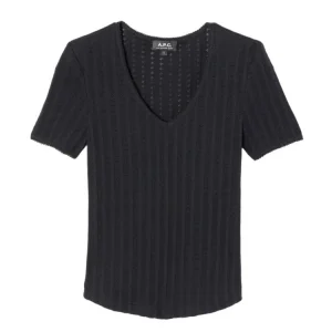 A.P.C. Livia T-Shirt Noir Hot