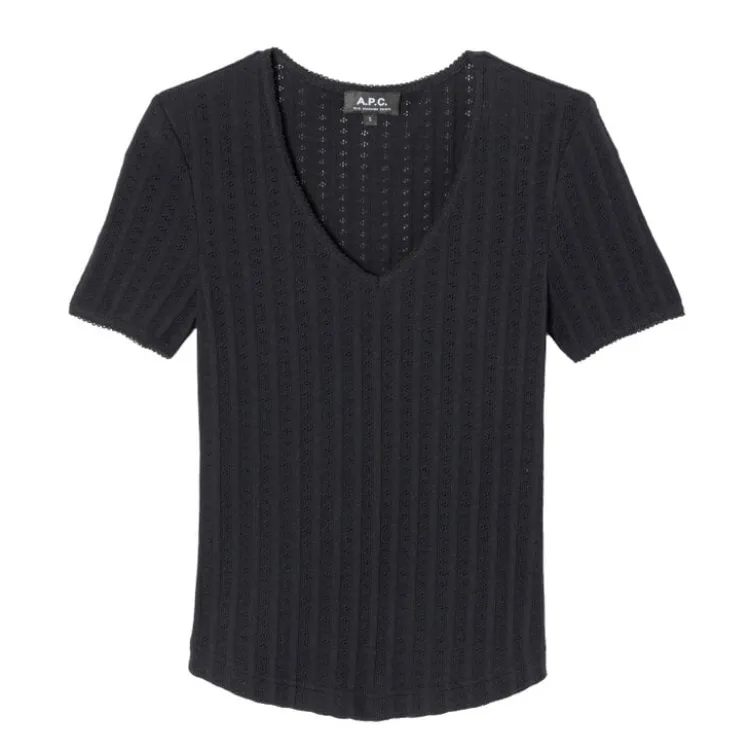 livia_tshirt_0.webp A.P.C. Livia T-Shirt Noir Hot