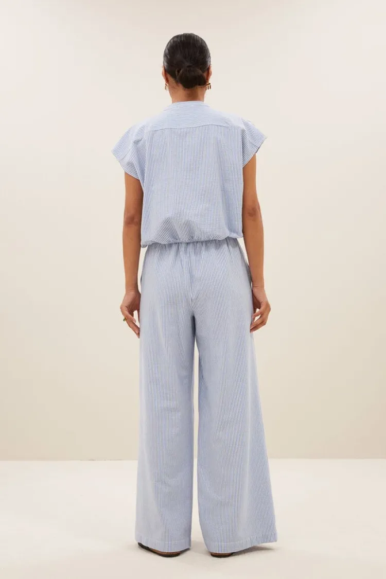 lode_blouse_2.webp By Bar Lode Blouse Blue+Seer+Stripe Outlet