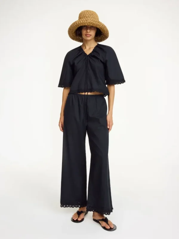 By Malene Birger Luisa Trousers Black Outlet