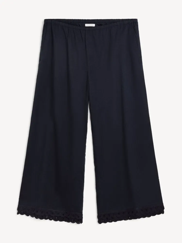 luisa_trousers_3.webp By Malene Birger Luisa Trousers Black Outlet