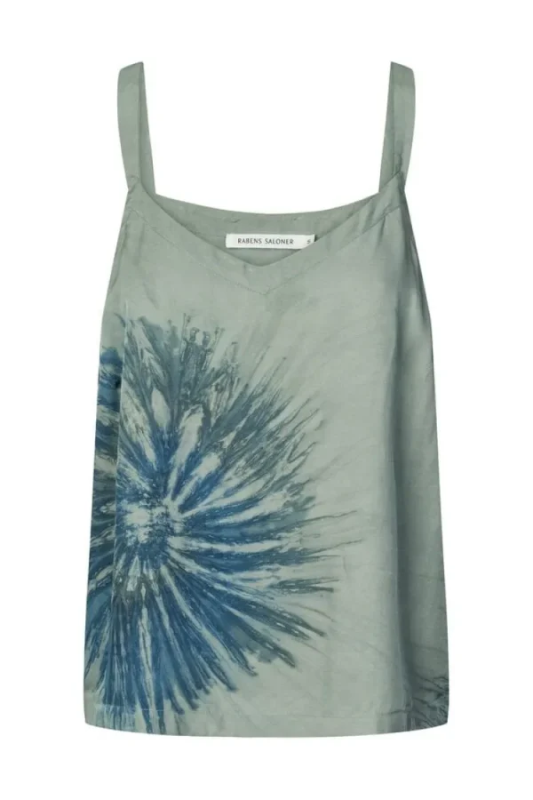 Rabens saloner Maisa Cartwheel Top Ocean+Combo Fashion