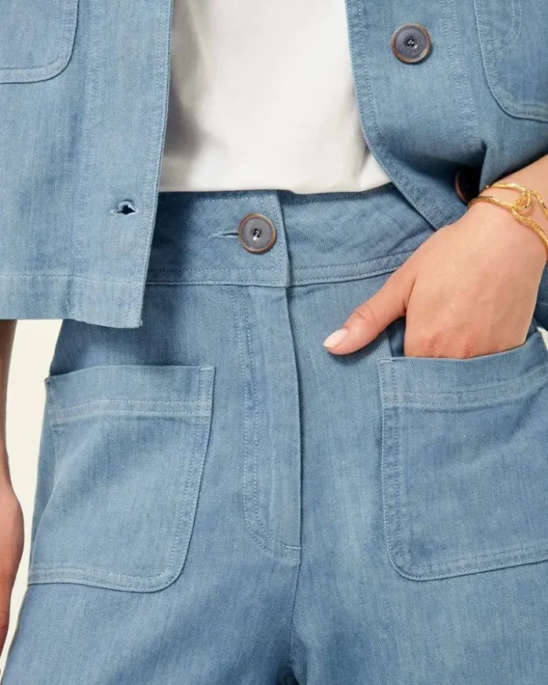 Sessun Manhatti Pants Provencia+Blue Discount