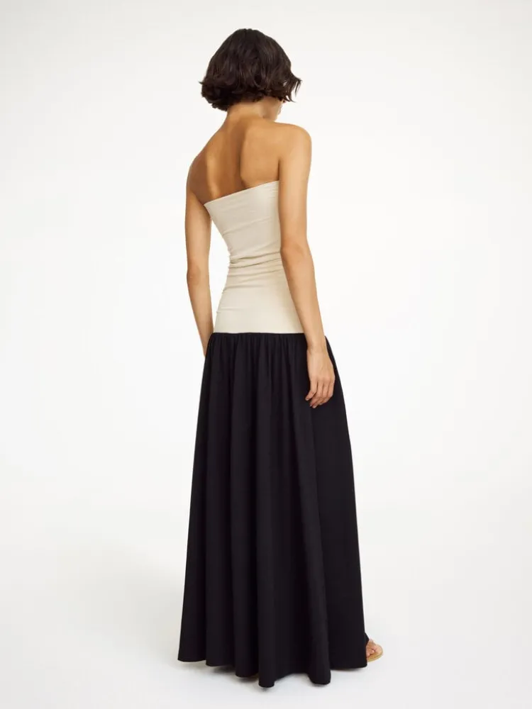 marciella_dress_1.webp By Malene Birger Marciella Dress Black+Oyster+Gray Best