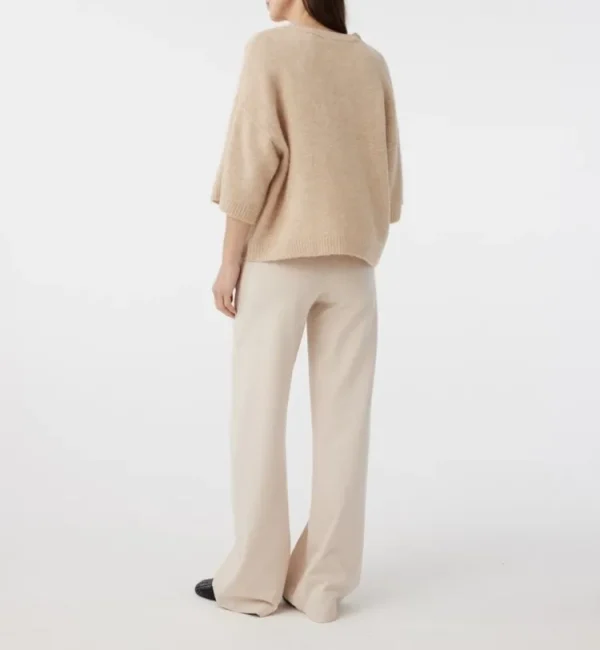 Knit-ted Megan Pullover Sand Online