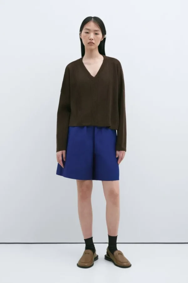 Cordera Merino Wool Wavy Sweater New