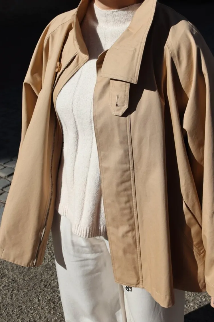 mid_poet_mockneck_sweater_3.webp 7115 Mid- Poet Mockneck Sweater Wheat New