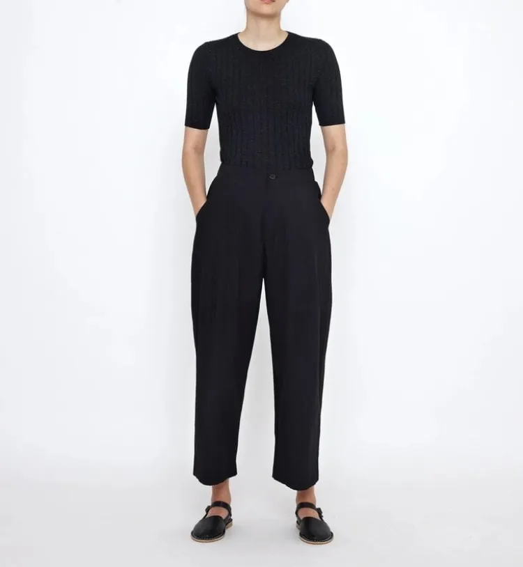 mid_sleeves_ribbed_fine_k_3.webp 7115 Mid Sleeves Ribbed Fine Knit Black Hot