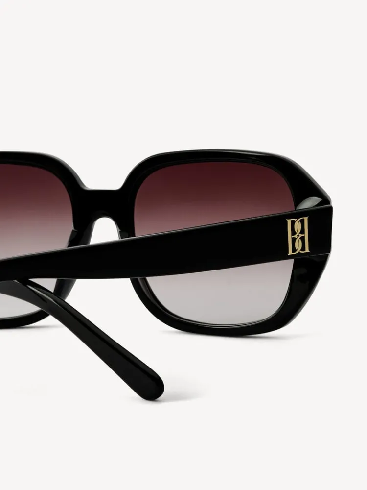 milla_sunglasses_black_2.webp By Malene Birger Milla Sunglasses Black Fashion