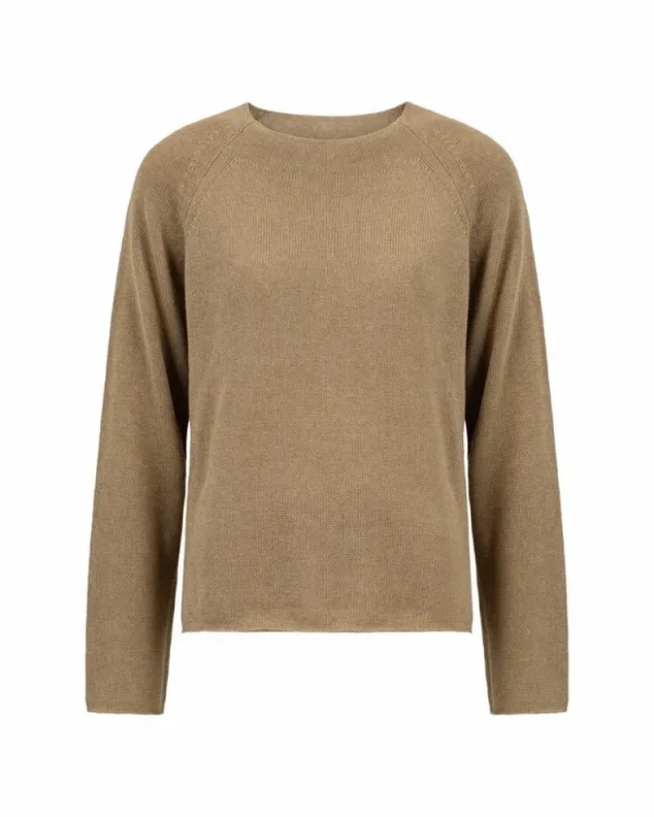Knit-ted Mio Pullover Khaki Clearance