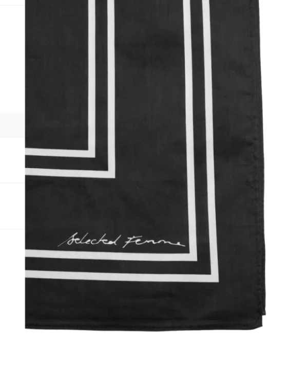 Selected Femme Mio Scarf Black Best