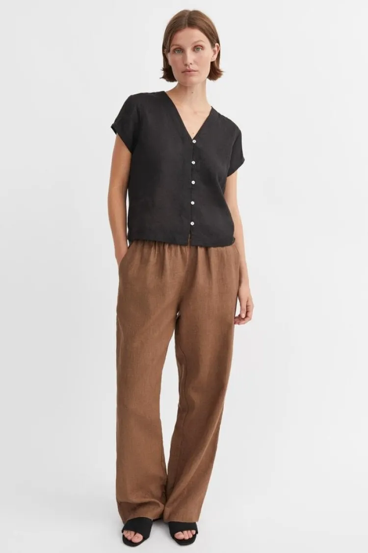 mira_blouse_2.webp Skall Studio Mira Blouse Black New