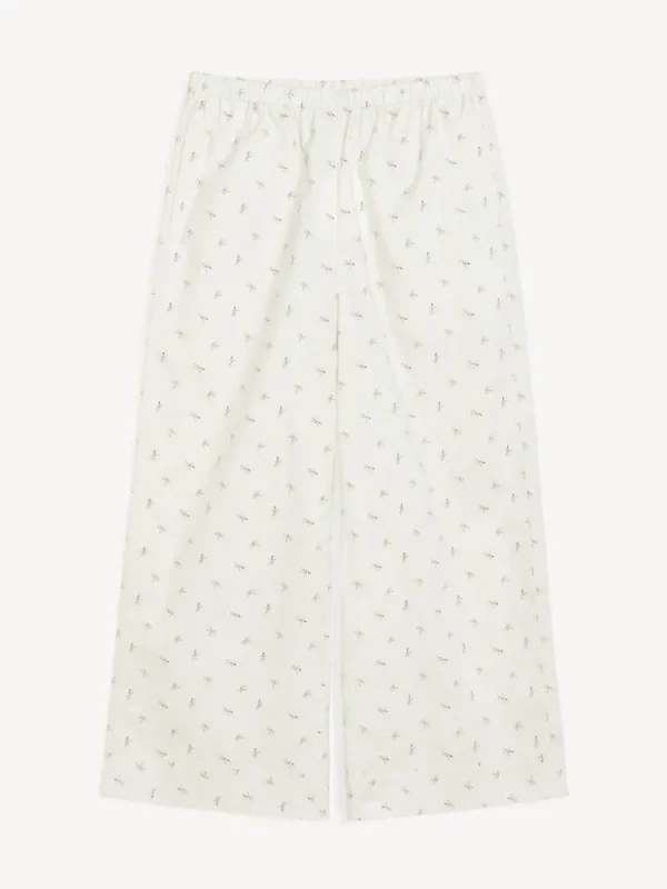 By Malene Birger Mirabello Trouser Mini+Flower+Print New