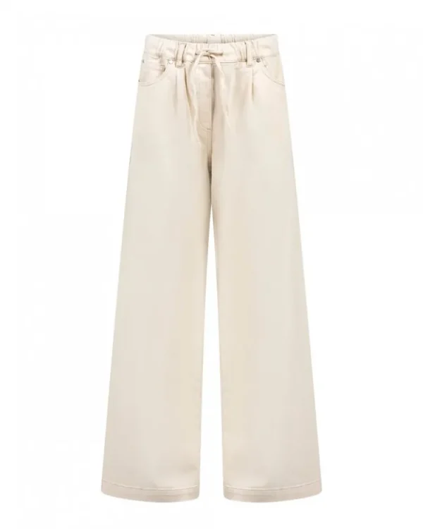 Knit-ted Moon Pants Creme New