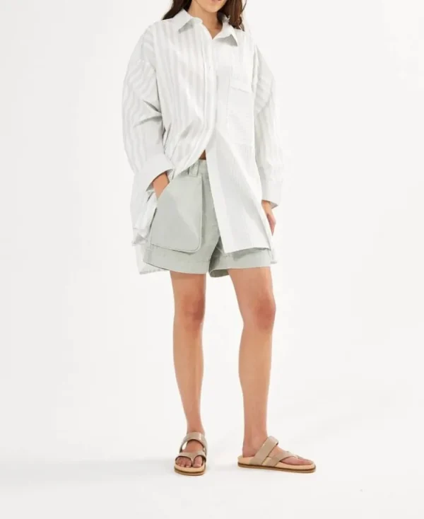 Rabens saloner Nata Short Grey+Cloud Sale